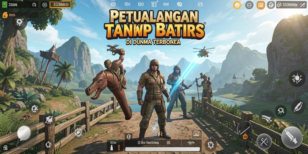 Gameplay Open World yang mendebarkan dan penuh petualangan.