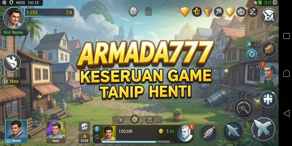 Tampilan gameplay seru ARMADA777 dengan armada yang montok dan grafis memukau.