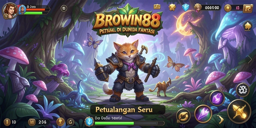 Gameplay seru dan menantang dalam BROWIN88 di dunia petualangan.