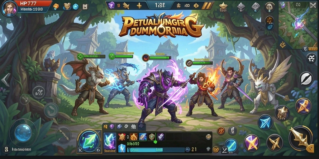 Gameplay seru di dunia fantasi HP777 dengan petualangan mendebarkan.