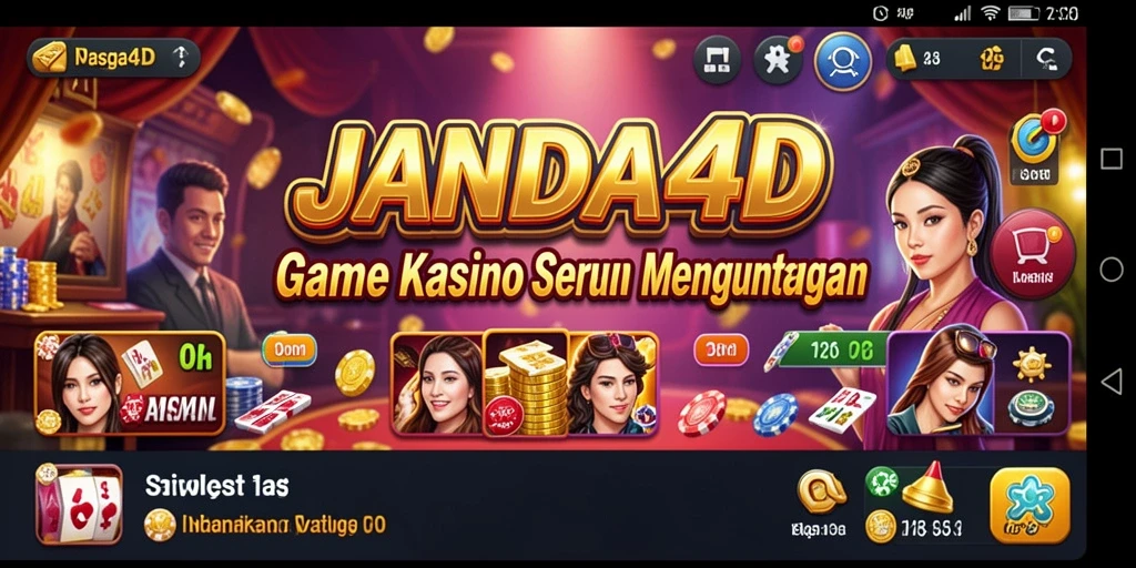 Tampilan menarik gameplay JANDA4D yang seru dan penuh tantangan.