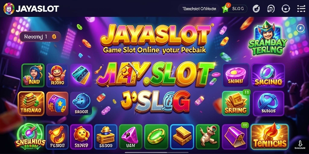 Tampilan gameplay seru dengan slot yang bervariasi dan interaksi sosial.