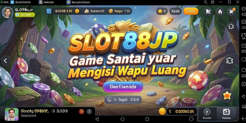 Tampilan gameplay SLOT88JP yang menarik dan penuh warna.