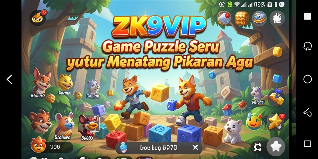 Screenshot <strong>ZK9VIP</strong> menampilkan gameplay Puzzle yang seru dan menantang.